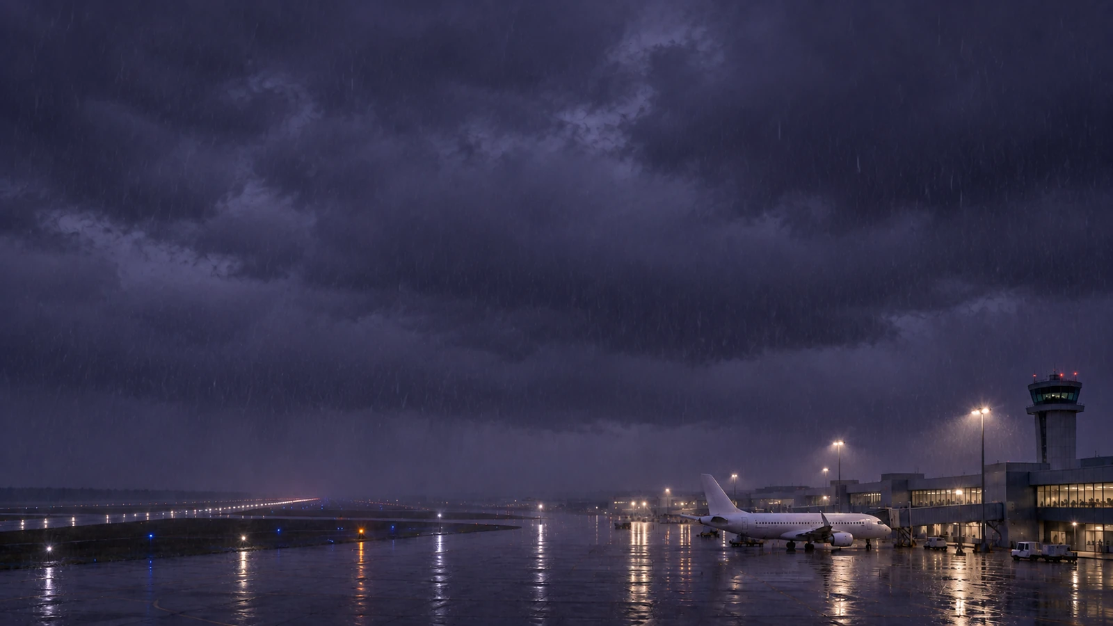 Rain at JAX